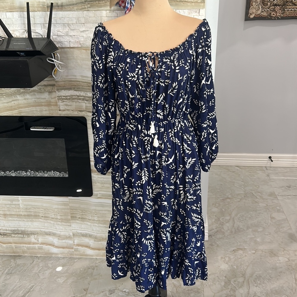 BEACHGOLD off the shoulder sundress size small - Picture 4 of 11